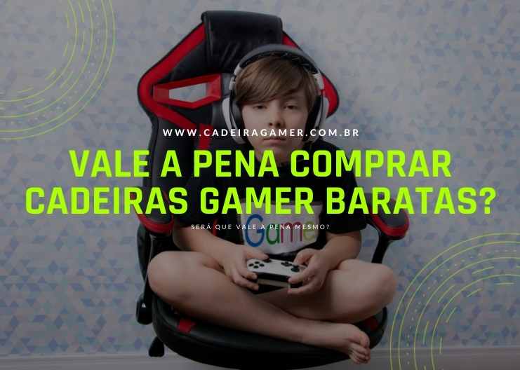 Uma criança sentada em sua cadeira gamer